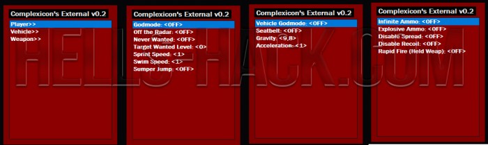 Чит на GTA5/GTAV External GodMode,Infinite ammo,Super Jump,Gravity,Vehicle
