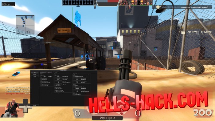 Читы на TF2 Team Fortress 2 Cheat Aimbot,Wh,Chams,EspBOX 2022