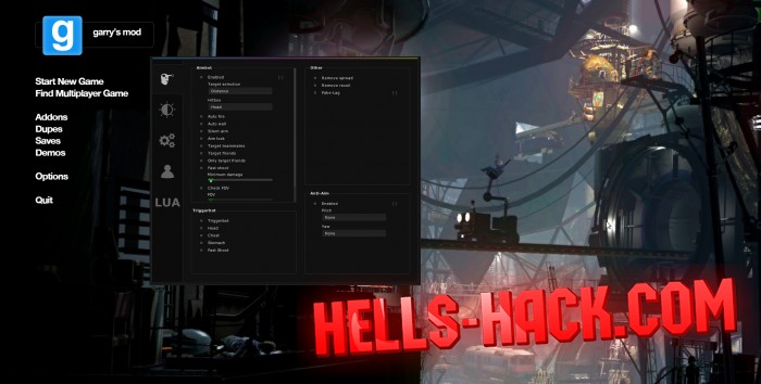 Читы для Garry’s Mod Multihack Silent Aimbot, Wh, Esp Box, Wallhack 2024