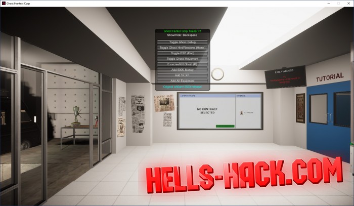 Читы на Ghost Hunter's Corp Cheat Wallhack, Money Hack, Kill Ghost 2021