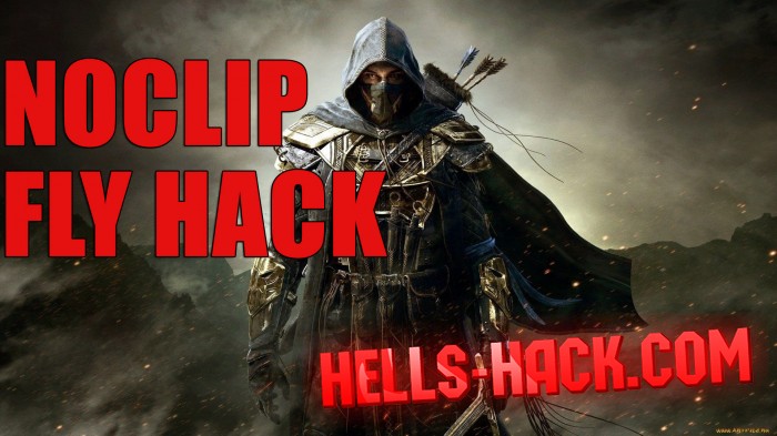 Читы для Elder Scroll Online Cheat Flyhack, Noclip 2021