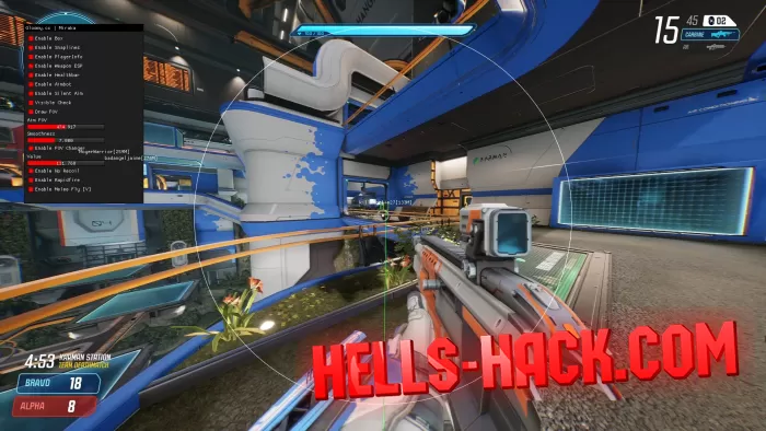 Читы на Splitgate External Multihack Silent Aimbot, Wh, Wallhack 2022