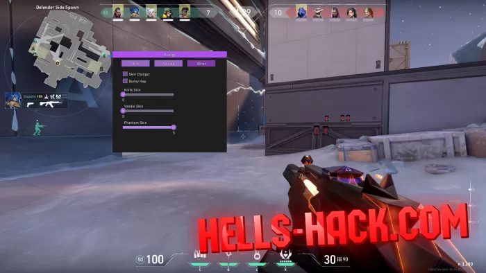 Читы на Valorant multihack Aimbot, Skinchanger, Wallhack 2022