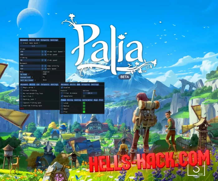 Чит для Palia 2024 бесплатно (Speedhack, Instant Fishing, Wallhack)