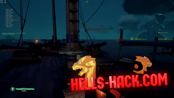 Чит Helper для Sea of Thieves бесплатно Esp Treasure, Players, Ships 2024