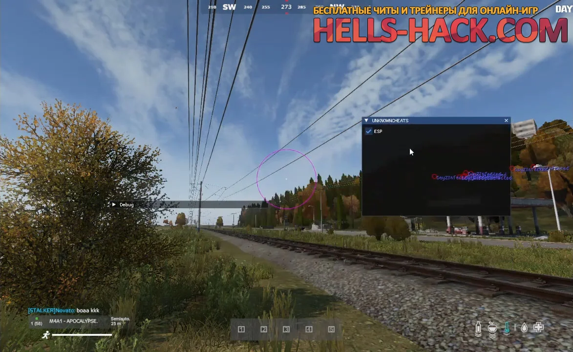 Читы для DAYZ Пиратка 2024 бесплатно aimbot, wallhack, esp