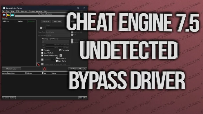 Туториал как сделать Cheat Engine Undetected + Bypass Driver 2025