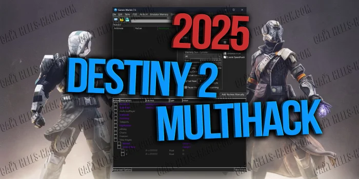 Читы для Destiny 2 2025 бесплатно Godmode, No Clip, Infinite Ammo