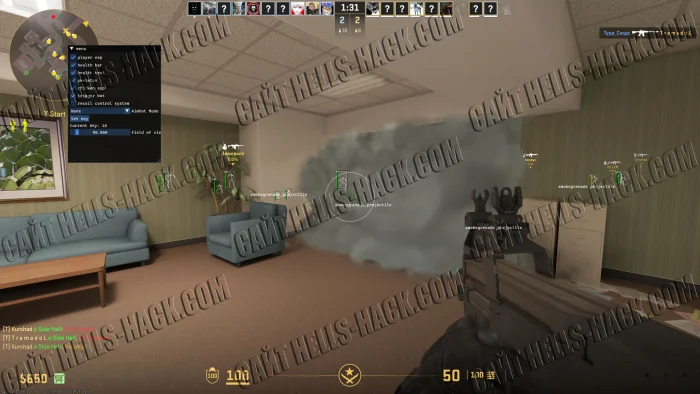 Бесплатный чит external на CS2 2025 Wallhack, ESP, Aimbot