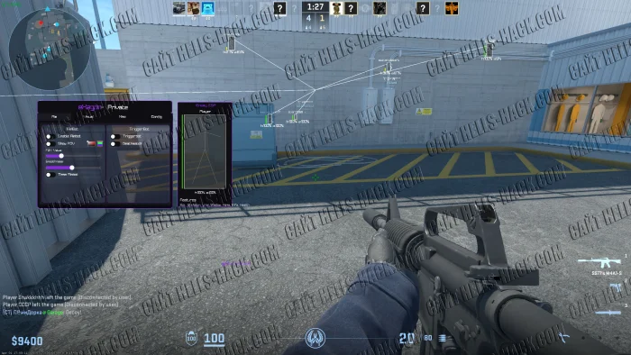 Чит External Exagon для CS2 2025 Aimbot, Wh, No flash