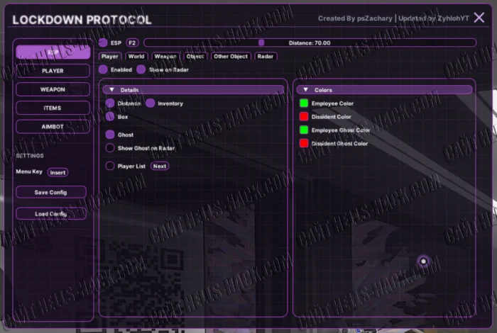 Читы для Lockdown Protocol (Damage, God Mode, Wallhack) 2025