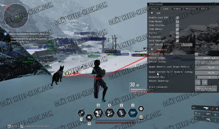 Чит TFD Internal на The First Descendant Aimbot, Spawn Loot, ESP