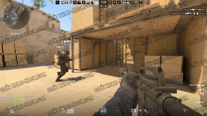 Андетектед чит xterial для CS2 External ESP (Wallhack) 2025
