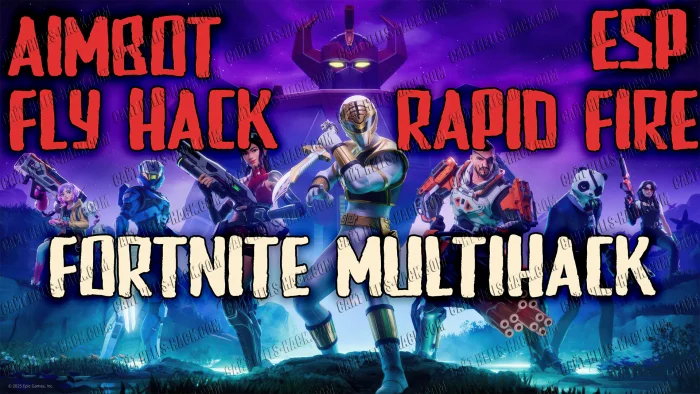 Читы для Fortnite Era Cheat Aimbot, Esp, Rapid Fire, Fly Hack 2025