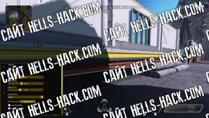 Чит RAGE Multihack на Apex Legends 2026 (Aim, WH, Triggerbot)