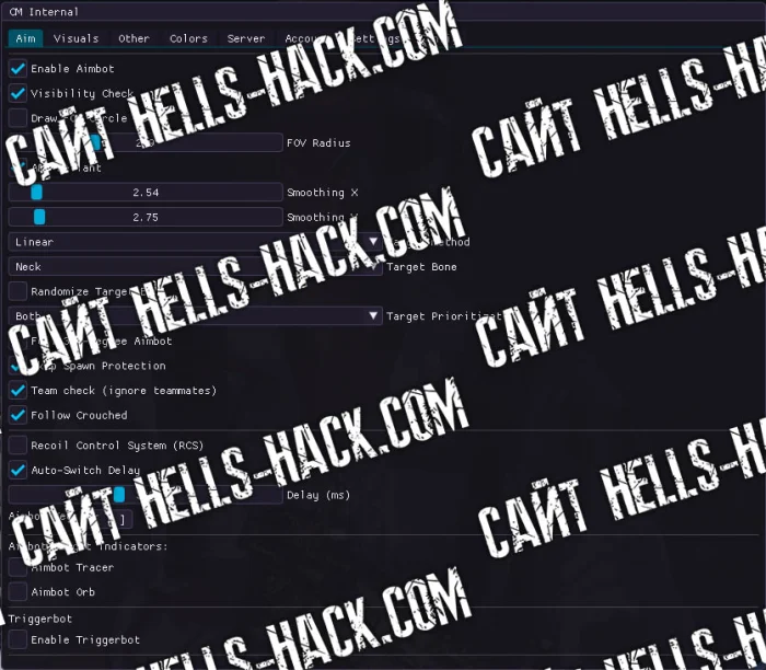 Чит CM Internal для Combat Master Aimbot, Wh, Unlock all, Max lvl