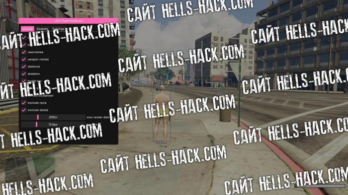 Рабочий чит для GTA 5 FaveM Wallhack, ESP Boxes, Stream Proof