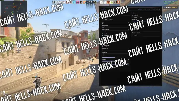 Чит catalyst external на CS2 Aimbot, Wh, Triggerbot, Esp