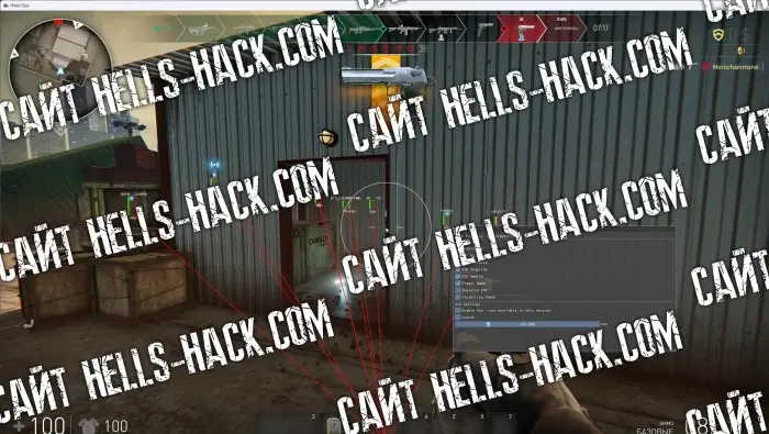 Чит IVCODDER HACK на Hired Ops Steam Wallhack, Esp Box 2026