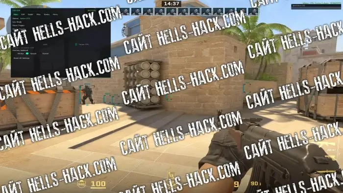 Чит cs2ext для CS2 2026 Esp, Radar-Hack, Wallhack