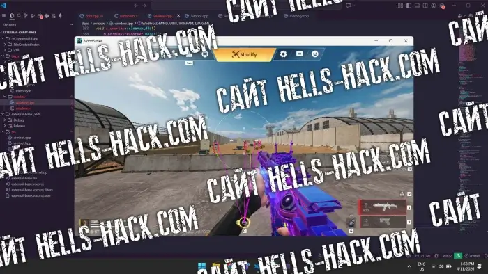 Чит GL External для Blood Strike Steam Aimbot, Esp, Bypass