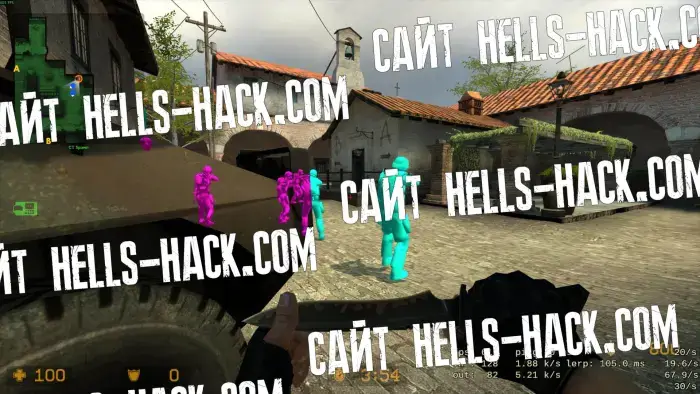 Читы для Counter Strike Source LINUX 2026 Wallhack, Chams